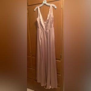 David’s Bridal Rose Gold Bridesmaids Dress NWT